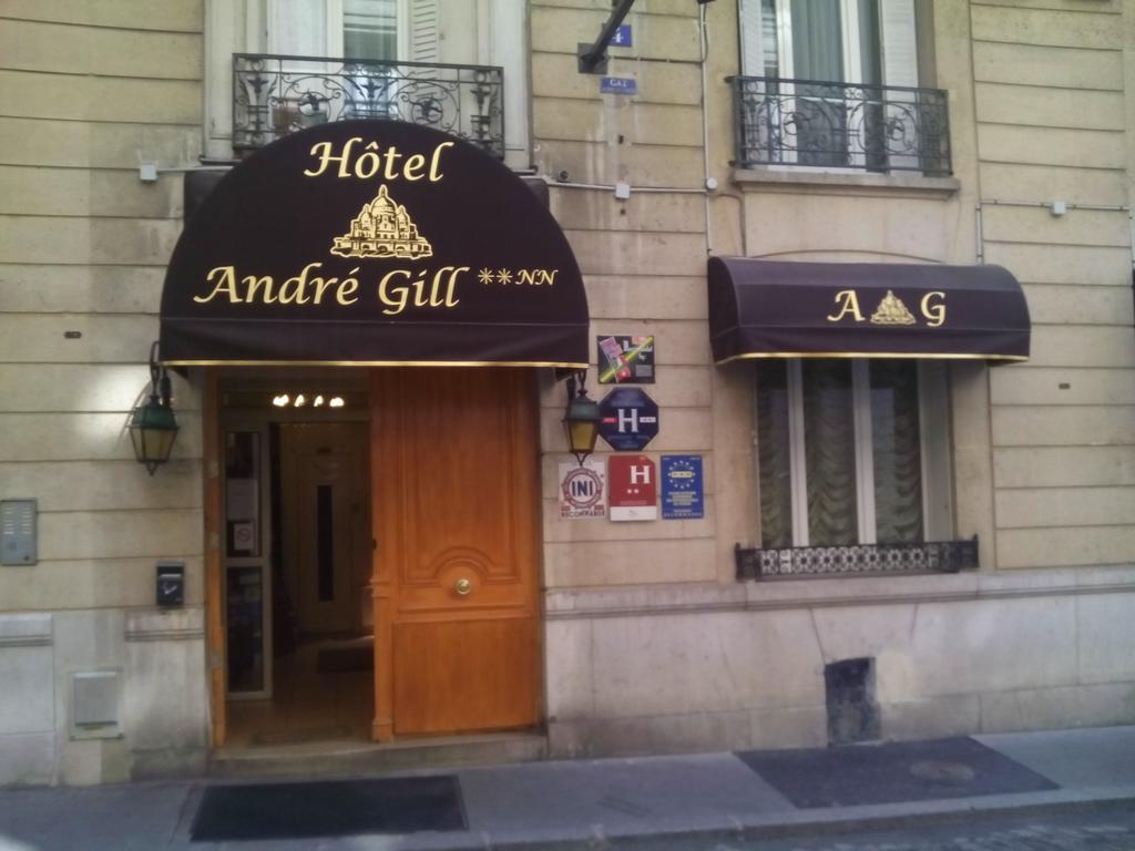 Hotel Andre Gill Paris Eksteriør billede